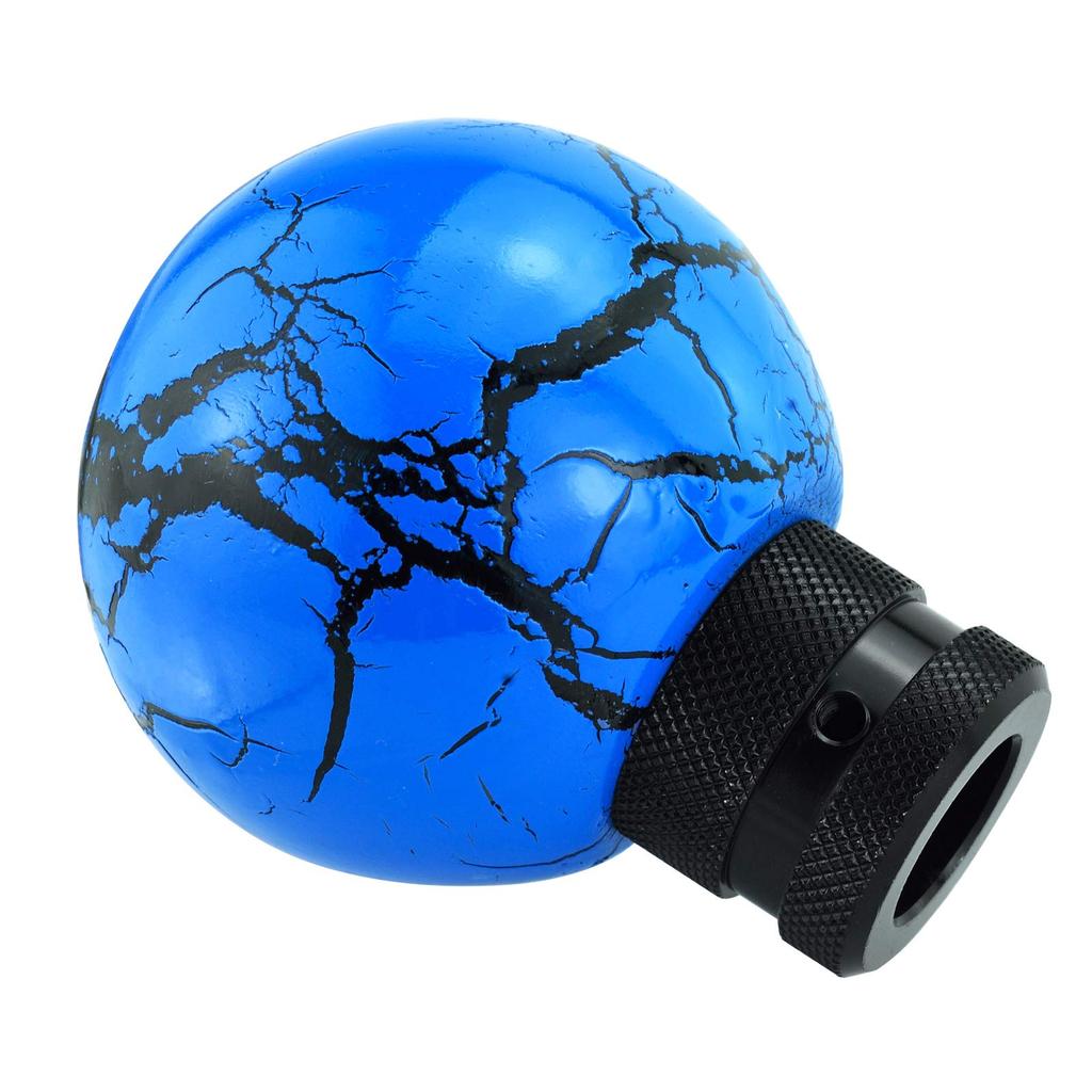Arenbel Automotive Shift Knob Spherical Black Pattern Resin Multi-Automobile Applications
