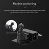 Weatherproof Solar Panel Camera Holder for Gutter Installation Crafted of Lightweight Aluminum Alloy Security Monitoring