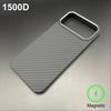 True Aramid Carbon Fiber Magnetic Ultra-Thin Business Case For 17 Pro Max Air For Magsafe Charging Shockproof Cover Funda