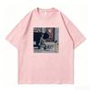 Red Chili Band Retro American Street Vintage Nirvana Relaxed Loose Cotton RoundNeck Rock ShortSleeve TShirt