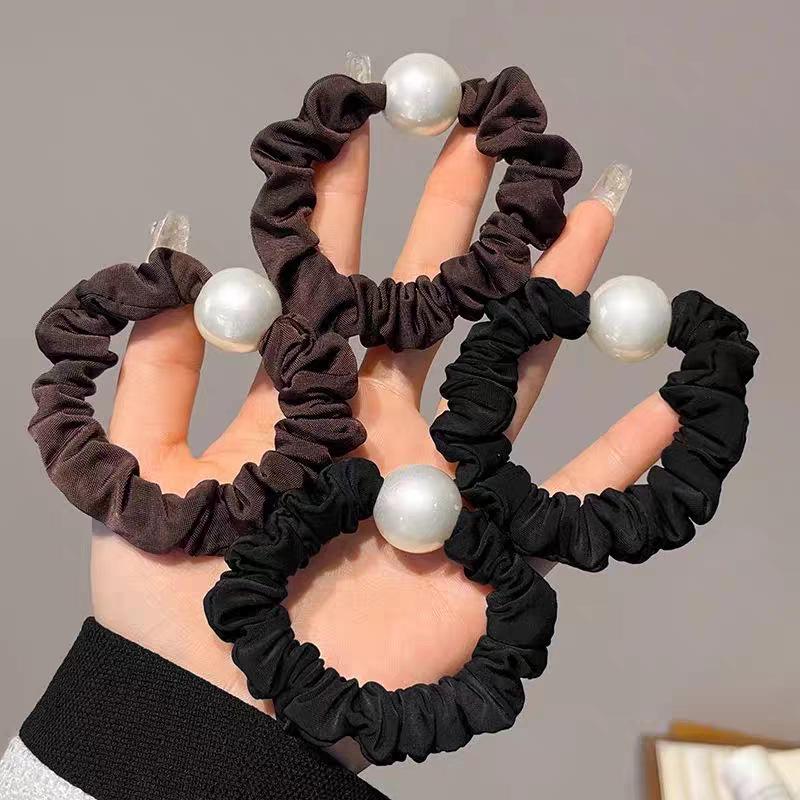 Lux Rhinestone Hair Tie - 2025 New Elegant Elastic Band for Women's Low Bun