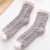 Winter Mid-Calf Coral Fleece Warm Socks for Home and Postpartum