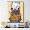Disney Diamond Painting 5D DIY Kitty Adventure Three Siblings Stacked Illustration Art Mosaic Embroidery Decoration Cross Stitch Gift