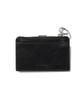 Covernat Woman Clover Heart Top Zipper Wallet Black
