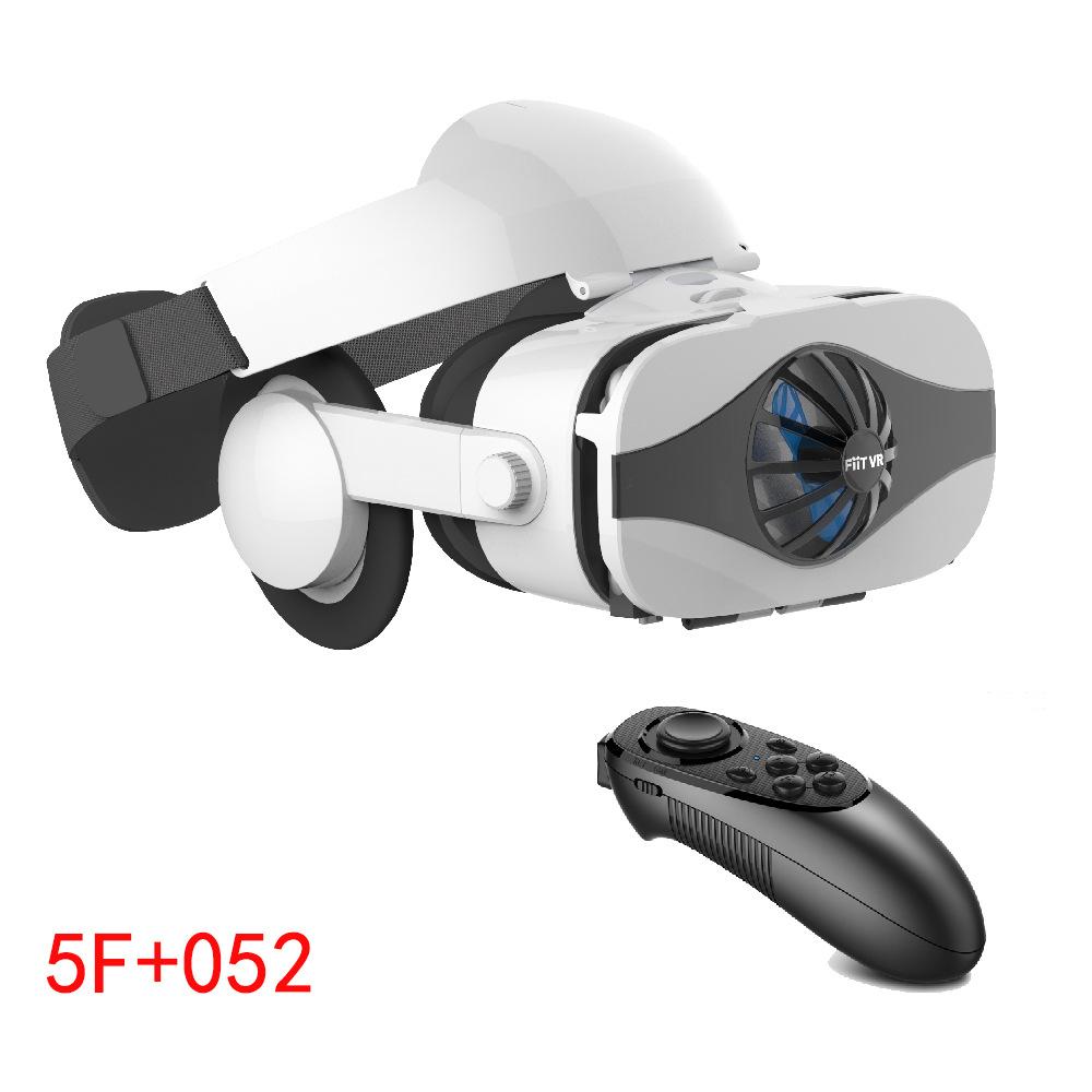

VR Виртуальная реальность Глаз Линза Носимые 3D Очки Шлем Наушники Версия Теплоотвод Поддержка Игровой Контроллер VR Glasses+052 Gamepad