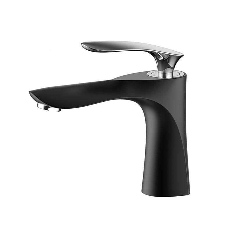 Creative Bathroom Basin Faucet Single Hole Single Handle Rose Gold/Gold/White Hot & Cold Sink Mixer Tap Crane Deck Mounted