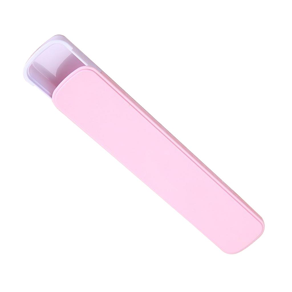 Food-Grade Plastic Tableware Storage Stylish Design Case Portable Travel Flatware Storage Box for Chopsticks Spoon Fork
