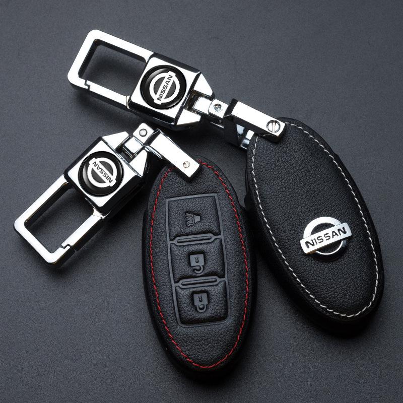 Kompatible Schlüsselhülle für Nissan Sylphy, Qashqai, Teana, Kicks, Tiida und Bluebird