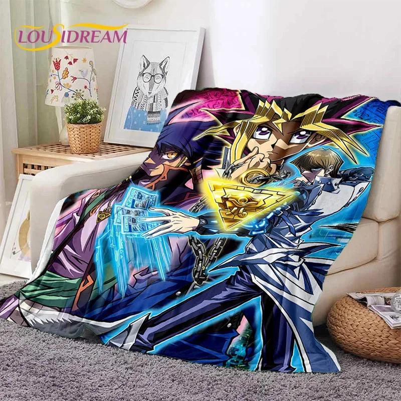 Yu-Gi-Oh Anime MONSTER CARD Cartoon Weiche Decken, Überwurfdecke Bequeme Decke für Picknick Betten Sofa Haus Schlafzimmer Kindergeschenke