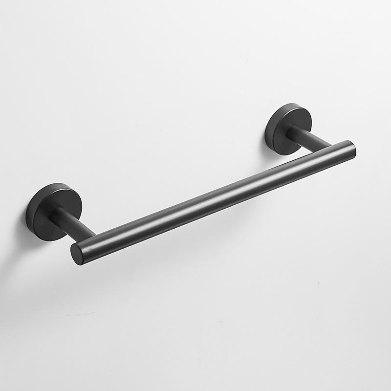 304 Stainless Steel Towel Bar, Paper Holder & Clothes Hook Bathroom Set - 3 Pieces
