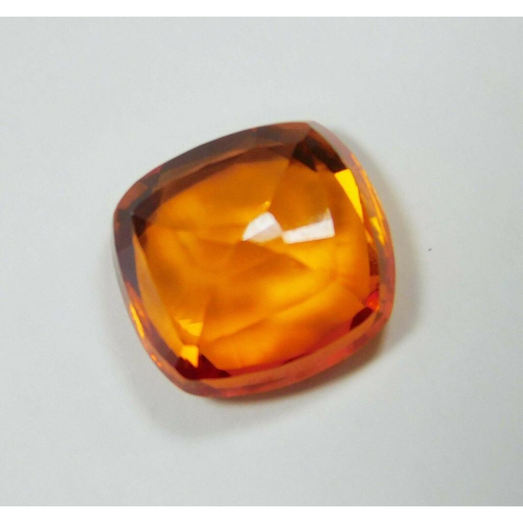 CERTIFIED AAA+ 6 Ct Natural Yellow Sapphire Cushion Cut Unheated Loose Gemstone A-5335 002