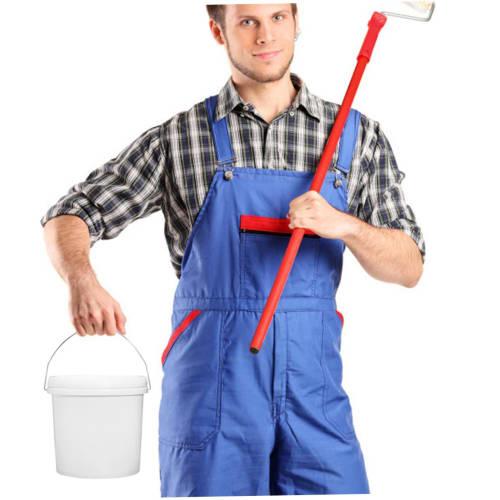 PRETYZOOM 2-Piece Reusable 5 Gallon Plastic Barrels, White, Kitchen Storage Containers, Handheld Buckets, Plastic Gallon Buckets, Small Buckets, Small