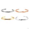 Cuff Bangle Bracelet Birthday Gifts for Women Men Stainless Steel Impressed Statement