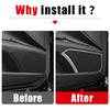 For Toyota Camry 70 XV70 2018      Hybrid Stainless Car Audio Speaker Door Loudspeaker Cover Trim Stickers