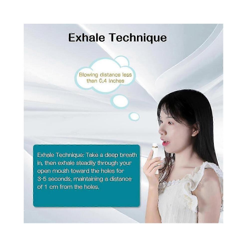 Oral Odor Freshening Rate Detector, Oral Breath Monitor White