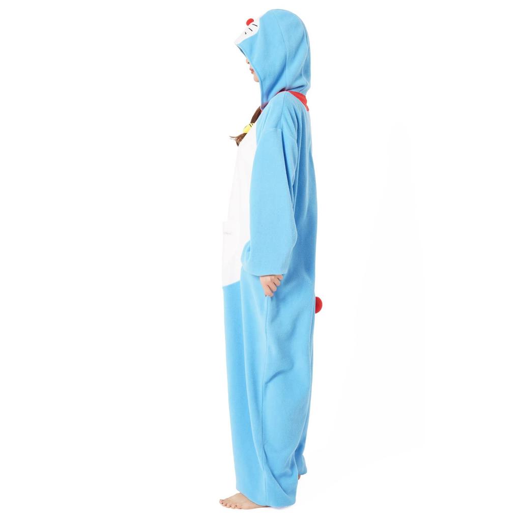 SAZAC Fleece Kigurumi Doraemon Adult Size