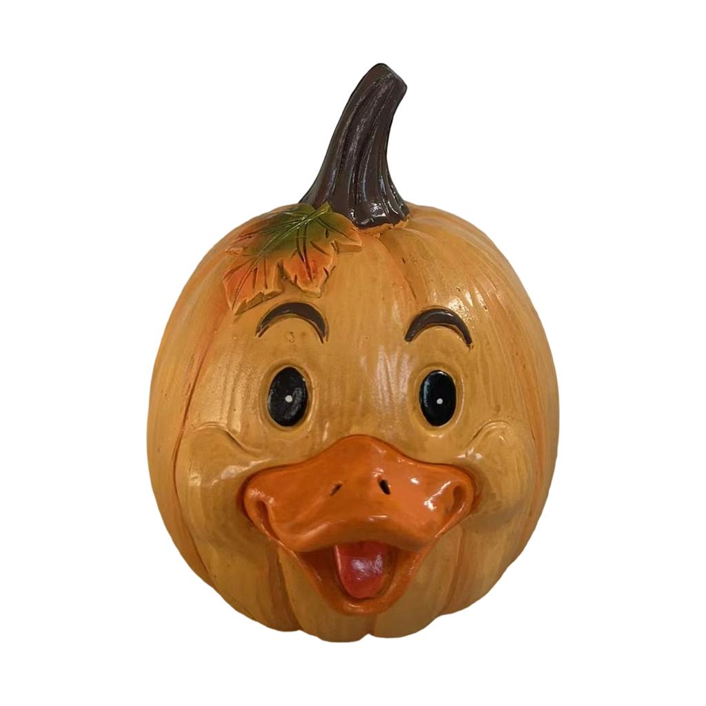 Farm Animal Pumpkin Statues, Resin Ornaments, Home Desktop Decorations, Holiday Decorations