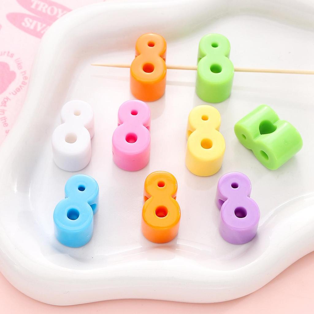 Acrylic Large Hole Letter Beads (10 pcs) – DIY Bracelet Accessories