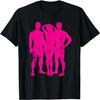 Sexy Threesome for Adult Swinger Couples Distressed Design T-Shirt