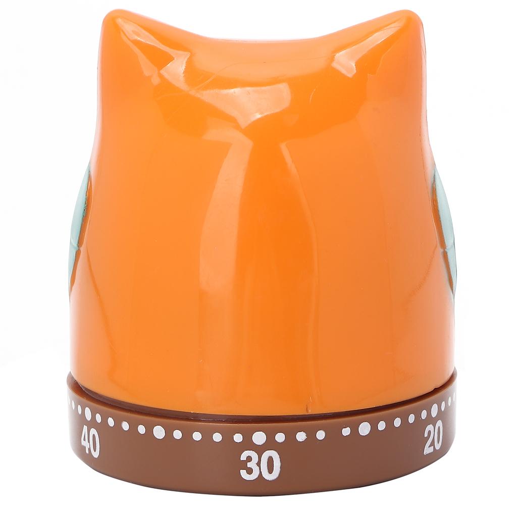 Kreskówkowy Uroczy 60-minutowy Timer Nakręcany Mechaniczny Obrotowy Timer Odliczający do Nauki