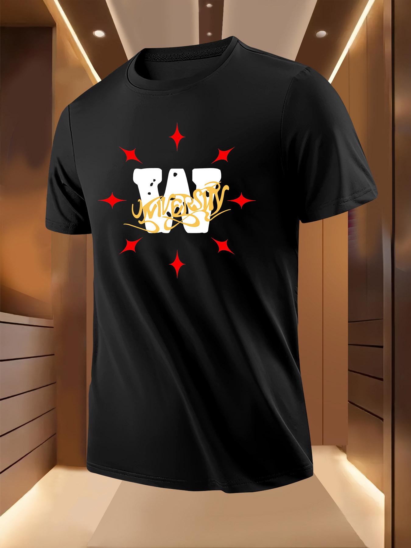 Light Grey Alumni Design Tshirt - Bold BLACK AND Golden S... S