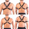 Men Chest Harness Adjustable Chest Strap Sex Restrain Chest Bandage Punk Leathers Chest Belt Cosplay Costume Accessory