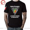 Novelty Funny French 2 Rep Foreign Legion T Shirt Unisex France Legion Etrangere Tshirt Short Sleeved Casual Cotton Army Tee Shirt