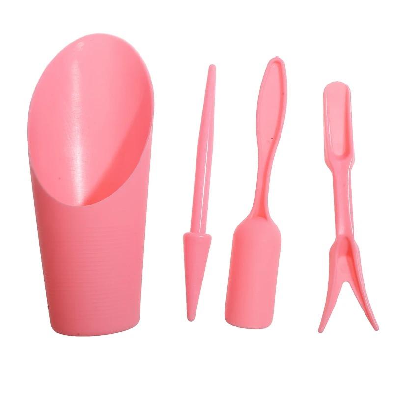 4Pcs/Set of Gardening Tools in Random Colors Including Planting Tools Bucket Shovel Seedling Lifter, Essential Gardening Gadgets Succulent Tools