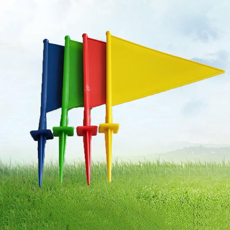 Triangular Plastic Sports Field Marker Flags