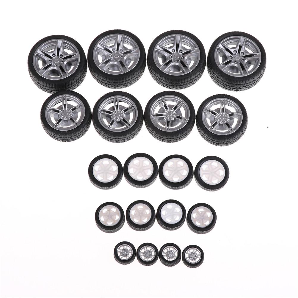 4Pcs Rubber Tire Wheel Rc Model Toy Car Accessories Dia16Mm 22Mm 26Mm 38Mm 48Mm