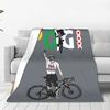 Tadej Pogacar Merch Decke Gemütlich Weich Radfahren Biker Überwurfdecken für Sofa 50x60 Zoll Mehrere Größen Überwürfe Und Decken