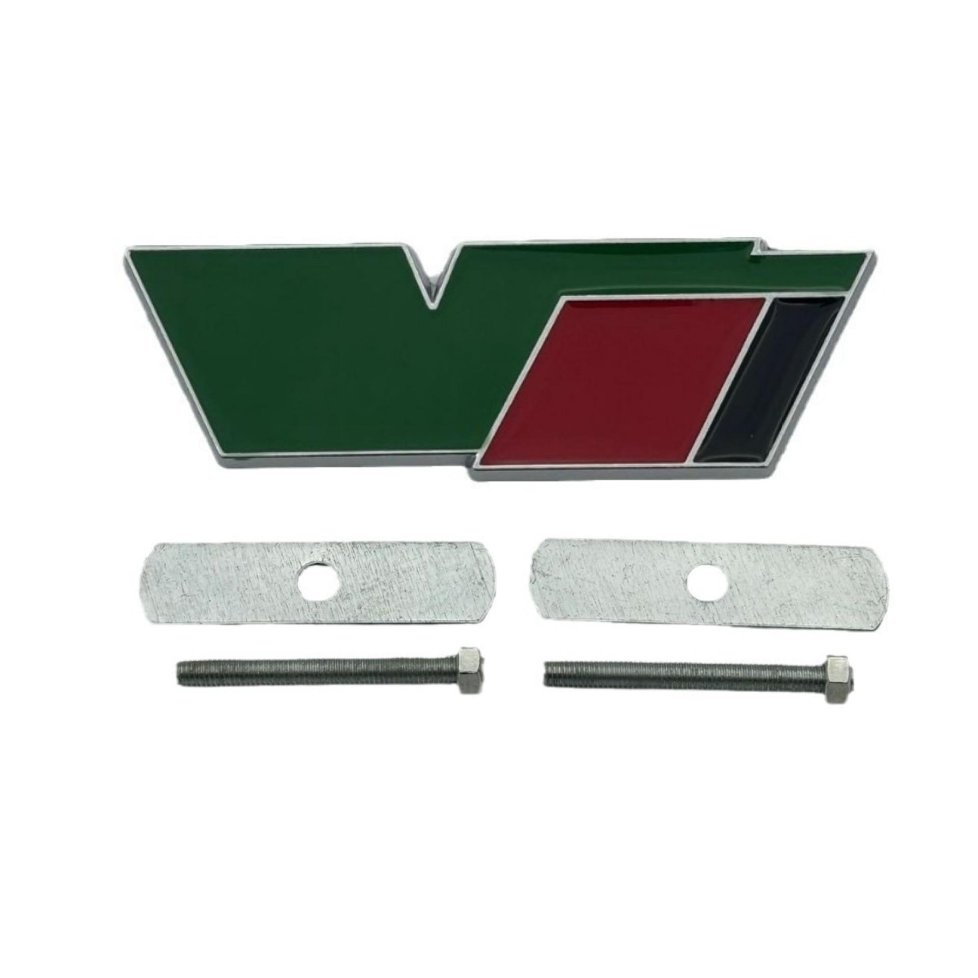 Наклейка-эмблема DAZ Skoda для решетки радиатора Octavia & Fabia RS