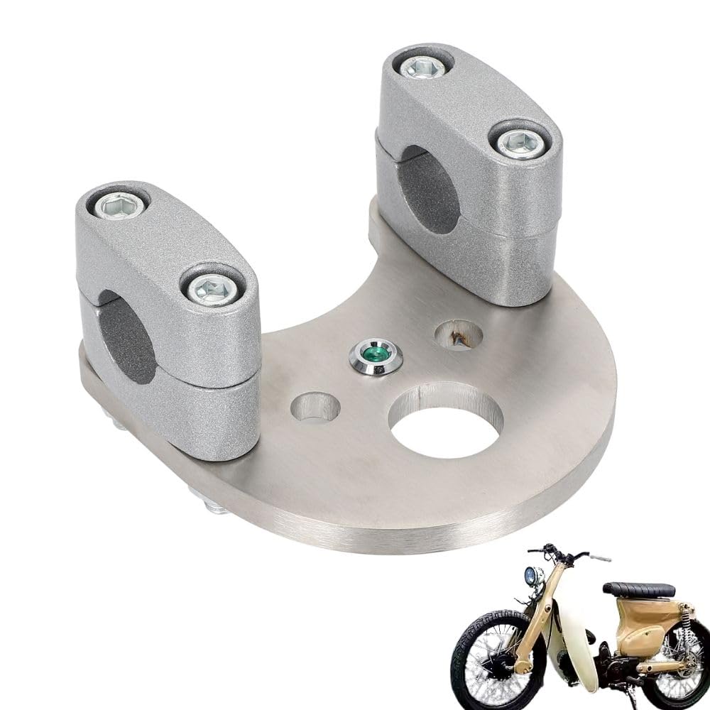 

Handlebar Post Conversion Kit for Honda Super Cub one+lifestyle C50-C90 (Silver)