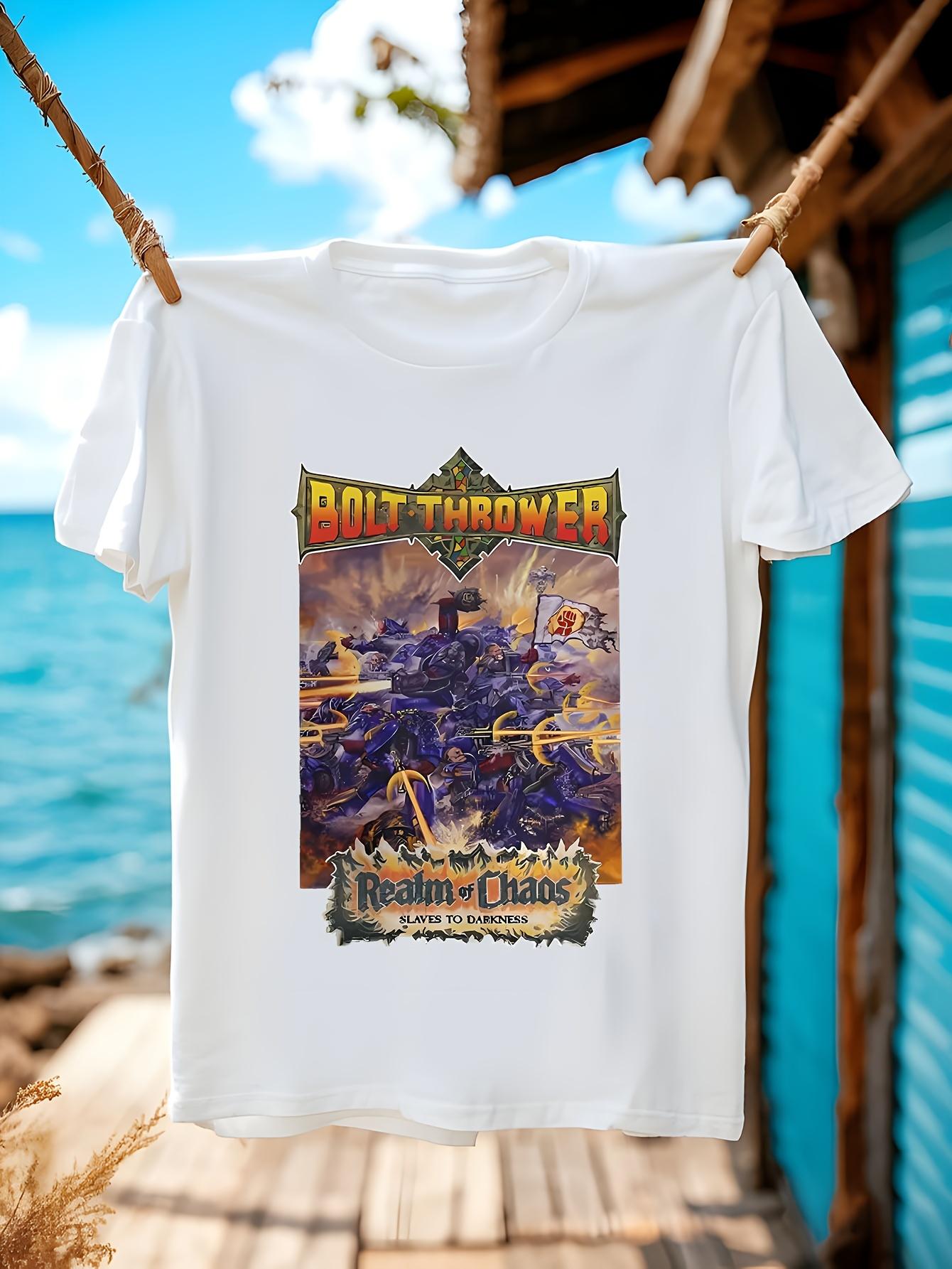 Bolt Throwers Realm of Chaos Tshirt Heavy Metal Graphic T... L