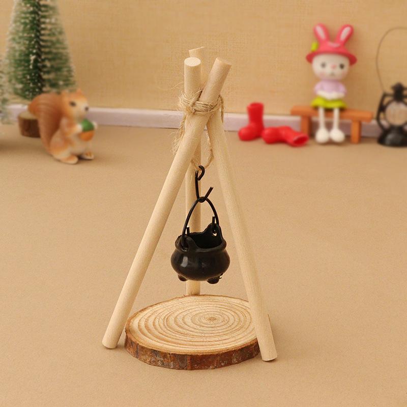 Doll House Simulation Mini Match Miniature Ceiling Furnace Model Ornaments Outdoor Scene Diy Handmade Decoration Accessories