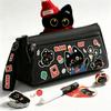 Portable Panda Pencil Case Double Layer Stationery Pouch New Pencil Pouch  School Supplies