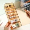 Cable Storage Box with Lid Clear Charger Cord Organizer Desk Organization Case