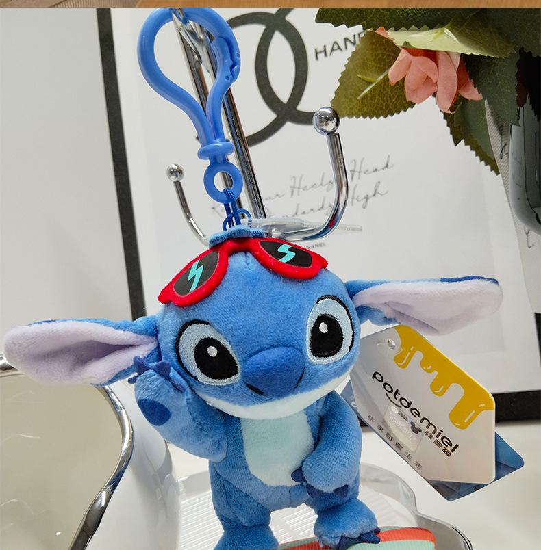 Disney Stitch Plush Toy - Adorable Backpack Pendant Doll