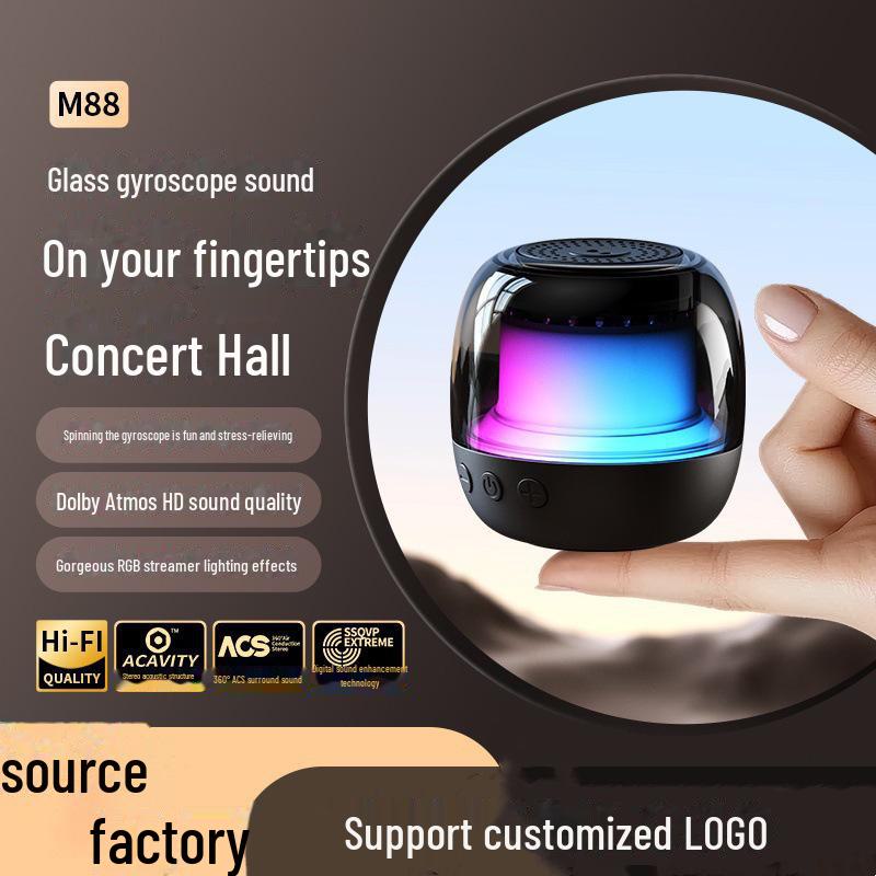

Портативный Bluetooth-динамик RGB с гироскопом для пальцев и глубокими басами Customizable, bulk pricing available