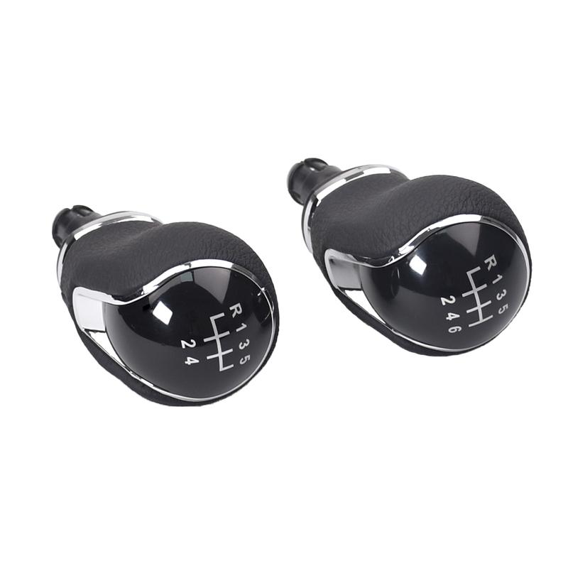 For SEAT IBIZA IV 6j 2009 2010 2011 2012 2013 2014 2015 2016 2017 5 6 Speed Manual Car Shifter Boot Gear Shift Knob Head Lever