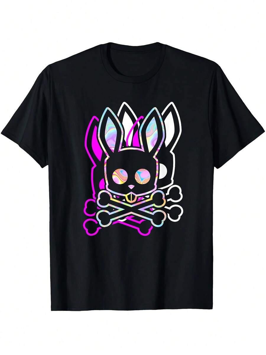 

Y2K style printed unisex T-shirt S