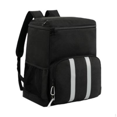 Mochila transportadora de alimentos con aislamiento, contenedor de picnic portátil para senderismo y viajes