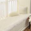 Nordic Faux Wool Plush Window Cushion & Blanket Mat for Bedroom or Balcony