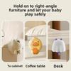 4PCS Cartoon Window Anti-collision Table Corner Coffee Table Silicone Anti-bump Sticker Anti-collision Pad Table and Chair Corner Protector