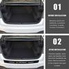 Nowa Naklejka Ochronna Błotnika Bagażnika Samochodowego z Włókna Węglowego 3D Kompatybilna Chevrolet Captiva Colorado Cruze Spark Malibu Samochód Trax