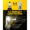 AUXITO 9007 Light Bulbs, 6500K Cool White 40000LM Per Set, HB5 Halogen Raplacement Fog Lights With Fan, Wireless Plug And Play, Canbus Ready, Pack Of
