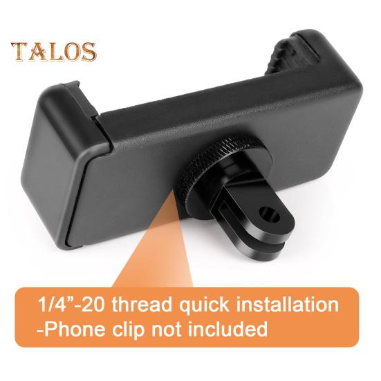 Action Camera Tripod Mount for Insta360 for GOPRO 1/4-inch Screw CNC Aluminum Alloy Mini Tripod Adapter Sports Camera Accessories
