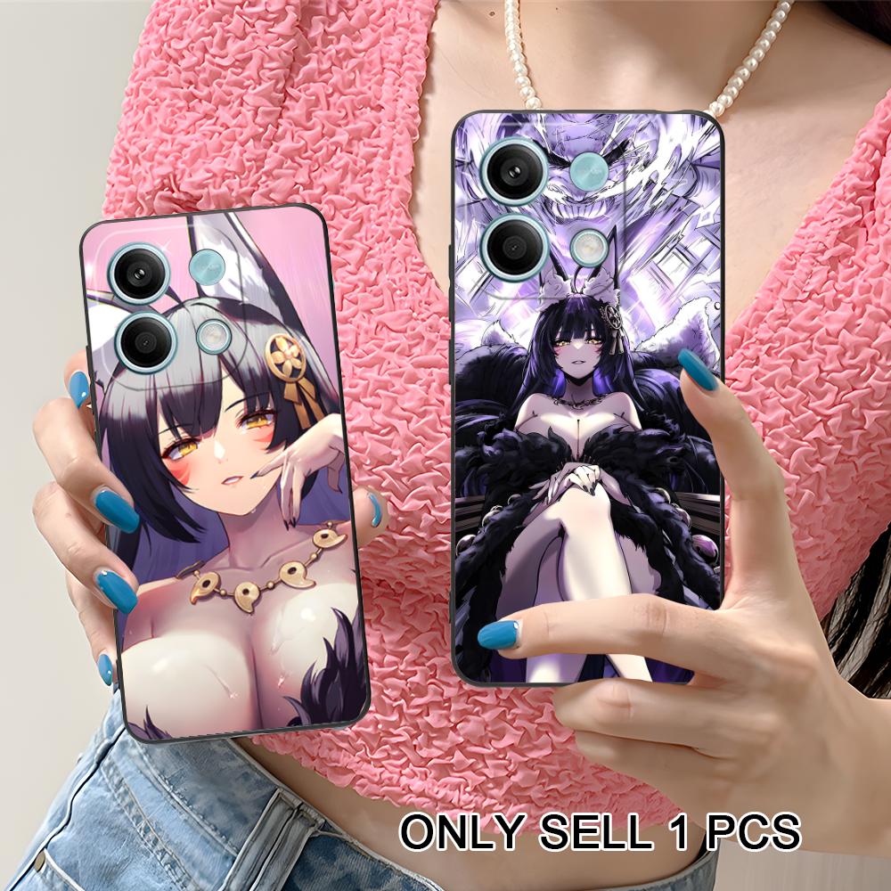Azur Lane Musashi Matte TPU Mobile Phone Case for Xiaomi Redmi Note 14 13 12 11 S Pro Plus 4G 5G Colorful Printing Cover