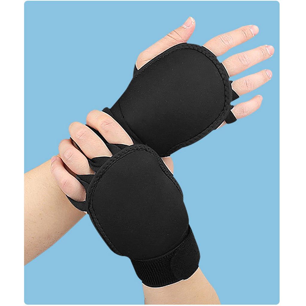 Versatile Sand Filled Weightlifting Gloves Weighted Hand Gloves for Fitness Enthusiasts Boxers Strength Training