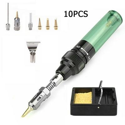 Set Soldering Iron Butane Gas Soldering Iron Cordless Pen Practical